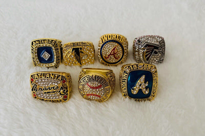 Atlanta Ultimate Collection Championship Ring SET, US Ship MLB/NFL - EB Sports Champion's Cache