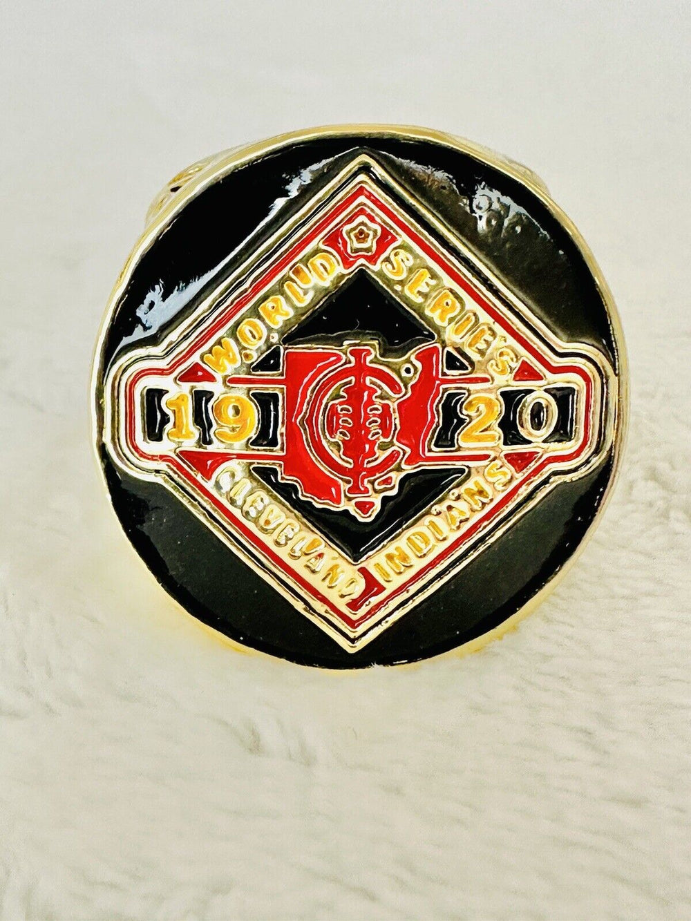 1920 Cleveland Indians World Series Championship Ring W Box,  SHIP - EB Sports Champion's Cache