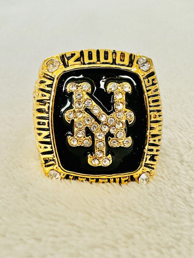 2000 New York Mets NL Championship Ring,  SHIP - EB Sports Champion's Cache