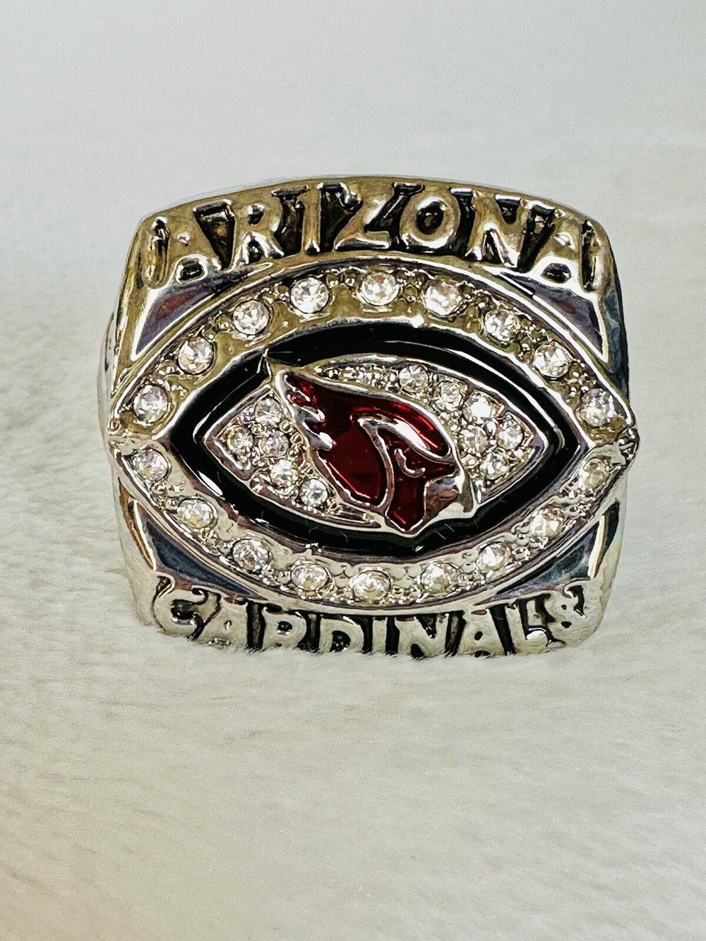 Arizona Cardinals Replica Super Bowl Championship Ring W Box, US SHIP - EB Sports Champion's Cache