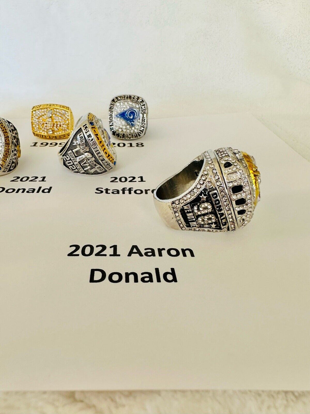 L os Angeles /St Louis Rams Championship Ring US SHIP, PICK YOUR RING! - EB Sports Champion's Cache