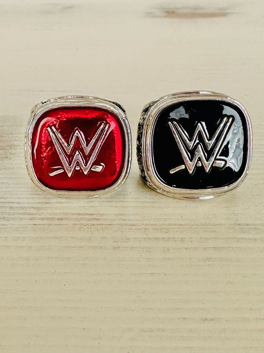 2 PCS WWE World Wrestling Hall Of Fame Championship Ring, USA SHIP 2018 - EB Sports Champion's Cache