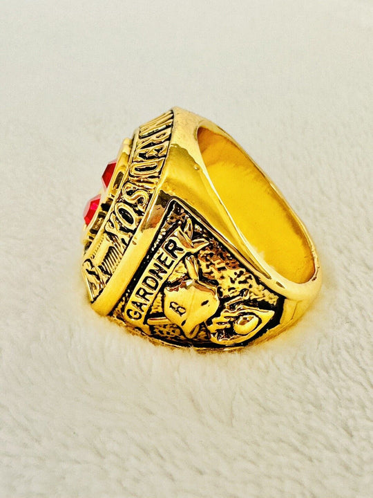 1967 Red Sox World Series 18k Gold Plated Championship Ring W Box,  SHIP - EB Sports Champion's Cache