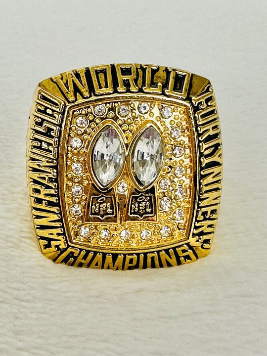 1984 San Francisco 49ers JOE MONTANA Ring W Box Championship, USA SHIP - EB Sports Champion's Cache