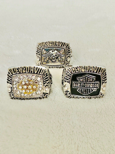 3 PCS Harley Davidson Ring: HOG, USA SHIP - EB Sports Champion's Cache