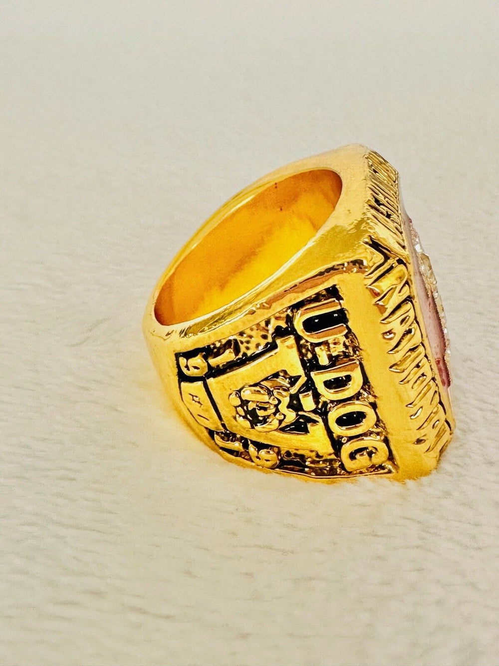 1991 Washington Huskies Commerative Fan Championship Ring, US SHIP - EB Sports Champion's Cache