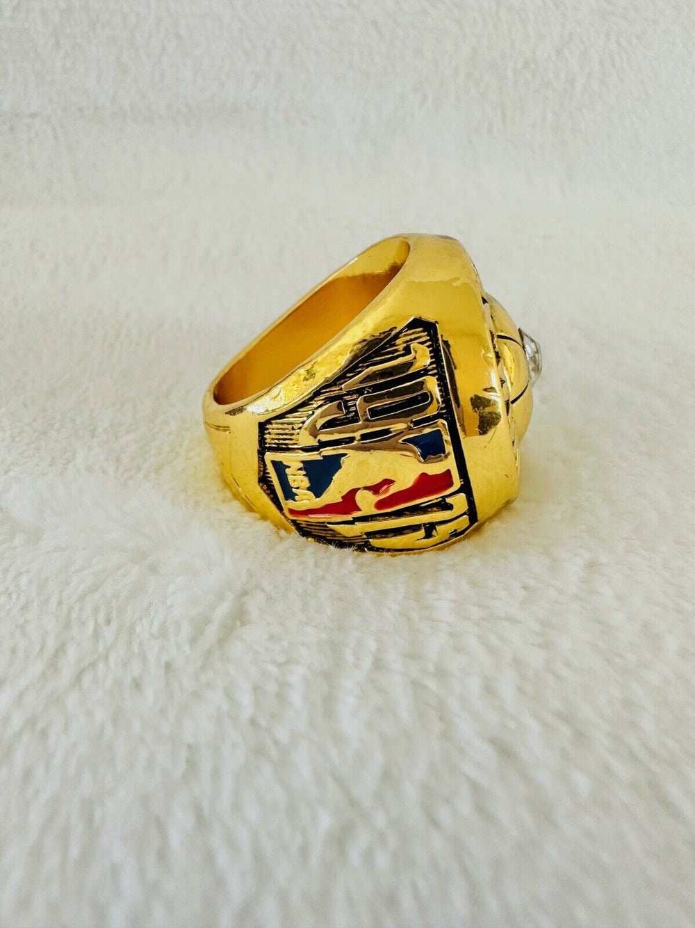 1975 Golden State Warriors NBA Championship Ring,  SHIP - EB Sports Champion's Cache