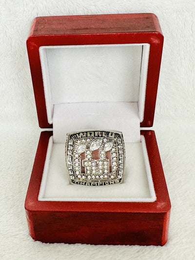 2007 New York Giants Championship Ring W Box, US SHIP - EB Sports Champion's Cache