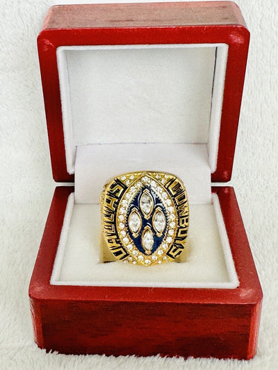 1993 Dallas Cowboys Championship Ring W Box, Irvin, US SHIP - EB Sports Champion's Cache