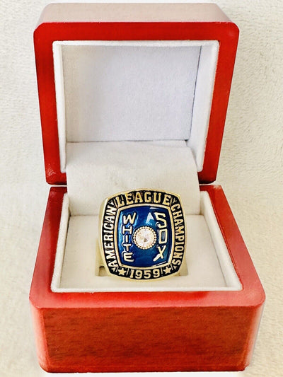 1959 Chicago White Sox World Series Ring W Box,  SHIP - EB Sports Champion's Cache