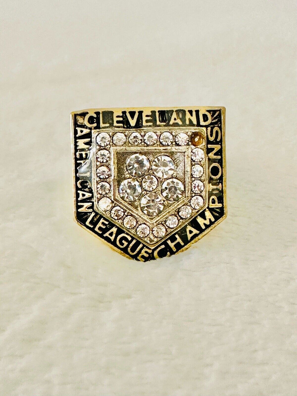 1997 Cleveland Indians NL Championship Ring W Box,  SHIP - EB Sports Champion's Cache