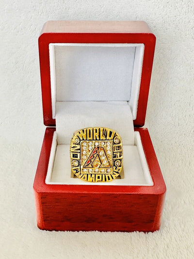 2001 Arizona Diamondbacks JOHNSON Ring W Box, World Series   SHIP - EB Sports Champion's Cache