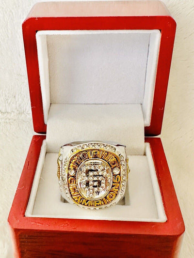 2010 San Francisco Giants World Series Championship Ring W Box,  SHIP - EB Sports Champion's Cache