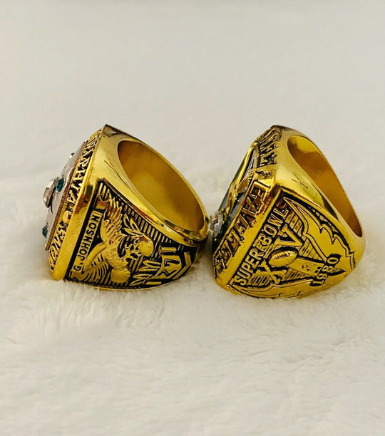 2 PCS Philadelphia Eagles NFL Championship Ring SET, USA Ship 1960/80 - EB Sports Champion's Cache