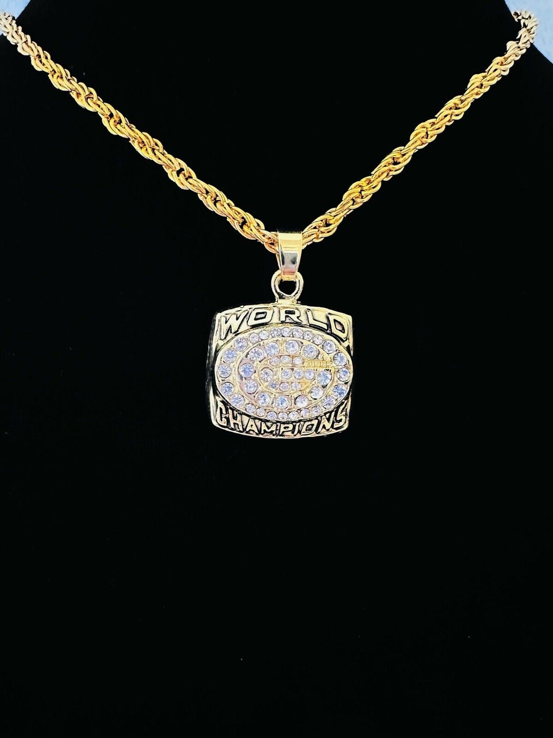 1996 Green Bay Packers Championship Pendant Necklace, US SHIP - EB Sports Champion's Cache