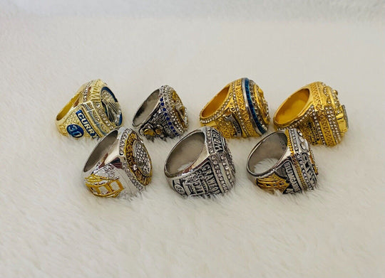 7 PCS San Francisco Collection Championship Ring SET W Box,  SHIP - EB Sports Champion's Cache