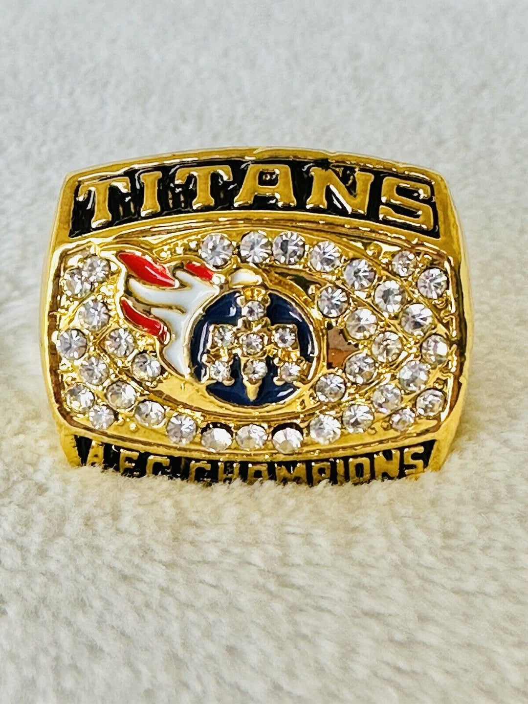 1999 Titans Ring Tennessee Titans Championship Ring,  SHIP - EB Sports Champion's Cache