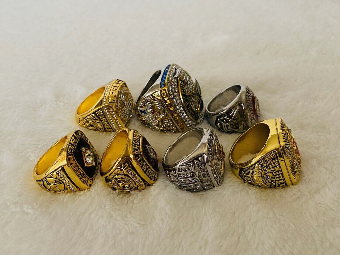 ST Louis Ultimate Collection Championship Ring SET, US Ship NFL/MLB/NHL - EB Sports Champion's Cache