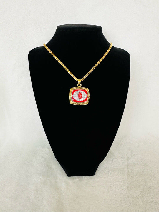 1983 Washington Redskins NFC Championship Pendant Necklace,  SHIP - EB Sports Champion's Cache