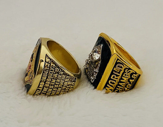 2 PCS Cleveland Indians World Series Championship Ring Set,  SHIP - EB Sports Champion's Cache