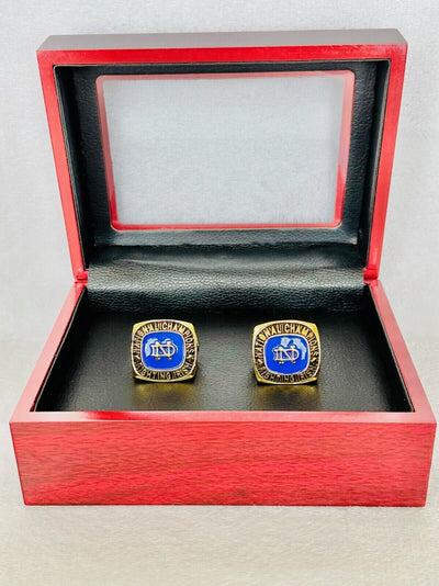 2 PCS Notre Dame Championship Display fan Ring W Box, US SHIP 1929/30 - EB Sports Champion's Cache