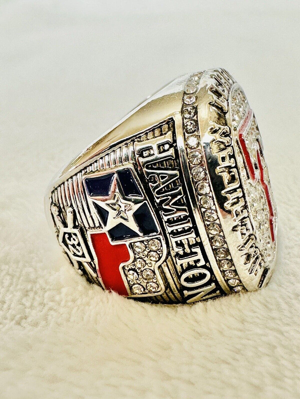 2010 TEXAS RANGERS American League Championship RING,  SHIP - EB Sports Champion's Cache