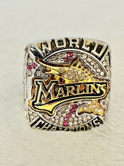 2003 Florida Marlins World Series Ring,  SHIP - EB Sports Champion's Cache