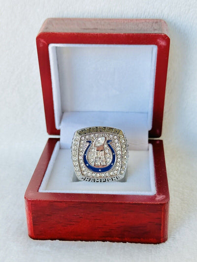 2006 Indianapolis Colts Championship Ring W Box, Manning, US SHIP - EB Sports Champion's Cache