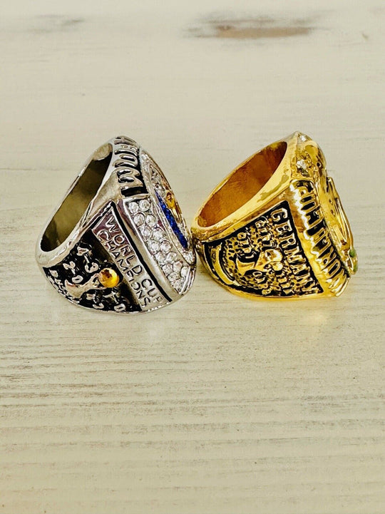 World Cup France German Championship Men's Replica Ring W Box,  SHIP 2014/18 - EB Sports Champion's Cache