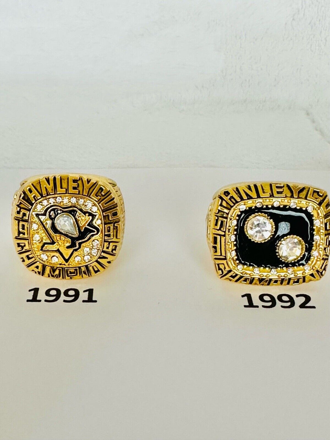 Pittsburgh Penguins 18k GP Championship Ring  SHIP          PICK YOUR RING - EB Sports Champion's Cache