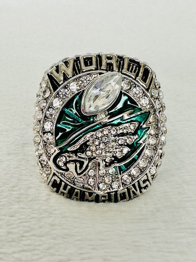 Philadelphia Eagles 2017 SB Championship Ring, USA Seller - EB Sports Champion's Cache