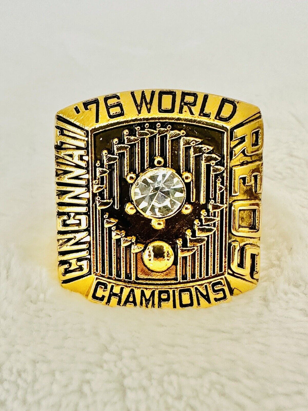 1976 CINCINNATI REDS World Series Championship Ring W Box,  SHIP - EB Sports Champion's Cache