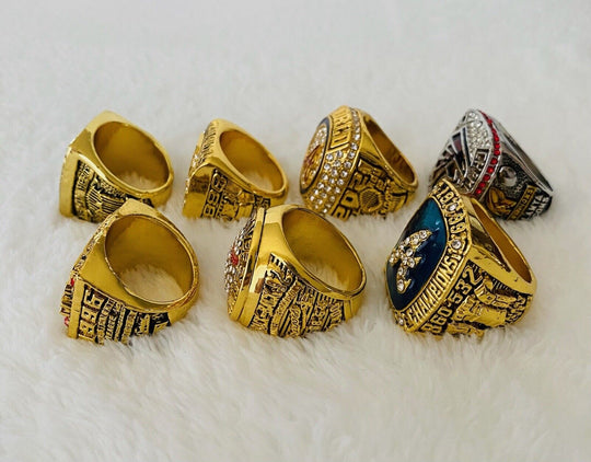 Atlanta Ultimate Collection Championship Ring SET W Box, US Ship NFL/MLB - EB Sports Champion's Cache