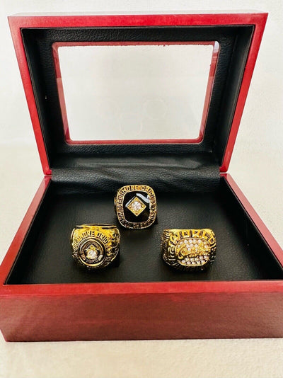 3 PCS Baltimore Orioles World Series Championship Ring Set W Box,  SHIP - EB Sports Champion's Cache