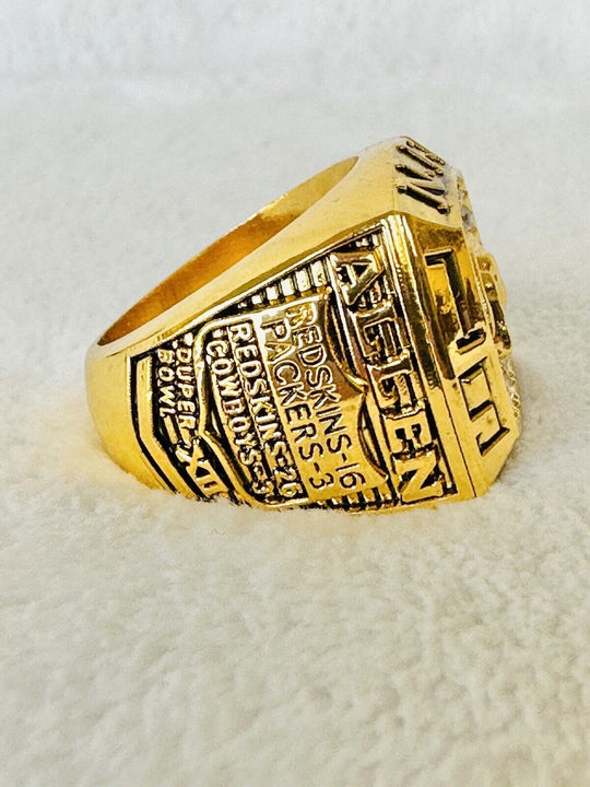 1972 Washington Redskins NFC Champions Replica Ring Allen,  SHIP - EB Sports Champion's Cache