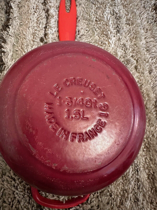 Le Creuset Saucier 2-1/4 Qt 2 L Sauce Pan + #22 3 1/2 Qt  - SET - EB Sports Champion's Cache