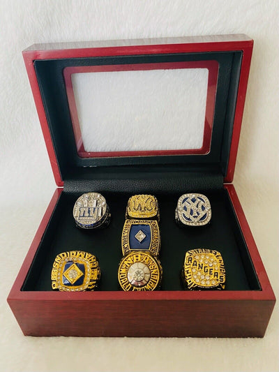 New York Ultimate Collection Championship Ring SET W Box, US Ship NFL/MLB/ NHL - EB Sports Champion's Cache