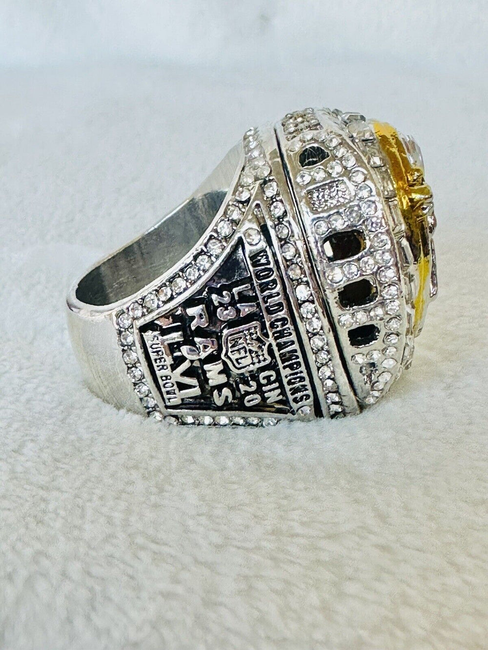 2021 LA Rams Championship Rare Ring, Donald, US SHIP - EB Sports Champion's Cache