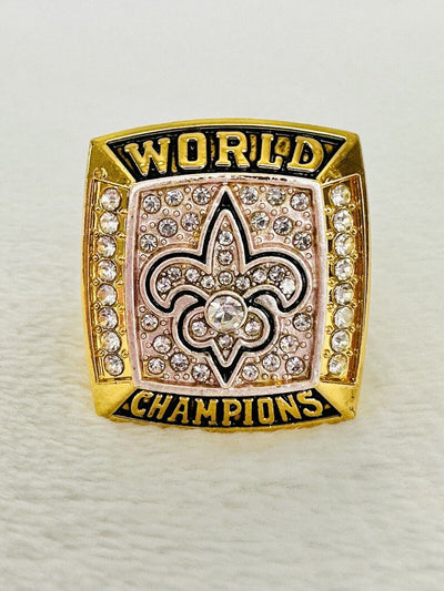 2010 New Orleans Saints Ring , Drew Brees, US SHIP - EB Sports Champion's Cache