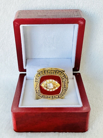 1969 Chiefs Ring Kansas City Chiefs Championship Ring W Box, Dawson, US SHIP - EB Sports Champion's Cache