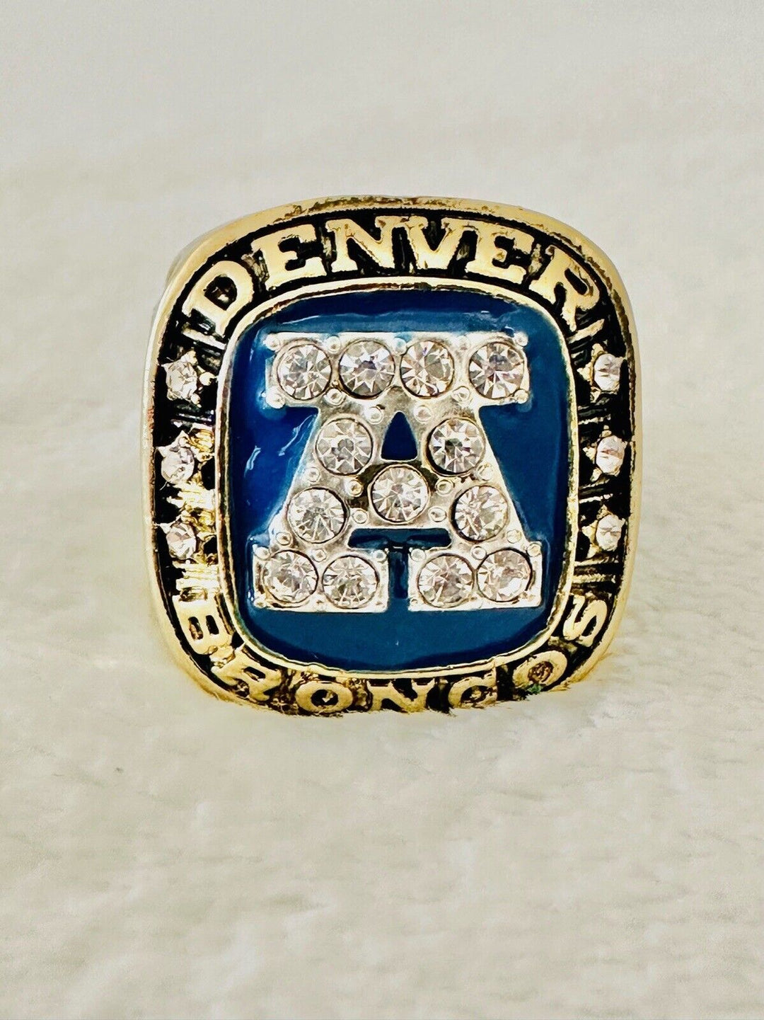 1986 Denver Broncos AFC Championship Ring, Elway, US SHIP - EB Sports Champion's Cache