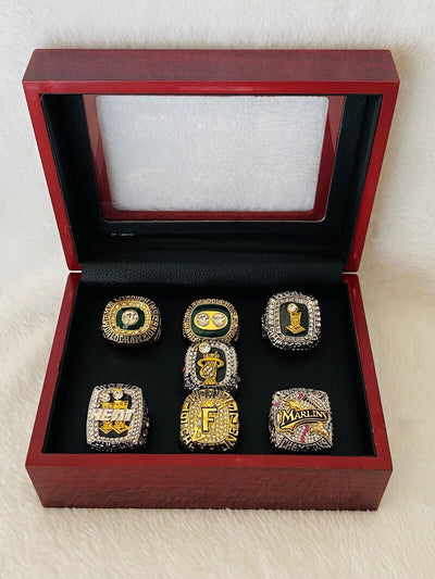 MIAMI Ultimate Collection Championship Ring SET W Box, US Ship NFL/MLB/NBA - EB Sports Champion's Cache