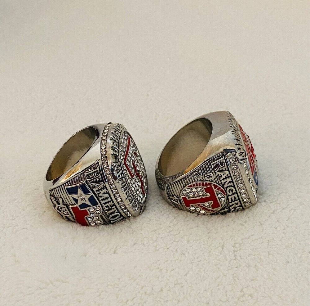 TEXAS RANGERS American League Championship RING Set,  SHIP - EB Sports Champion's Cache