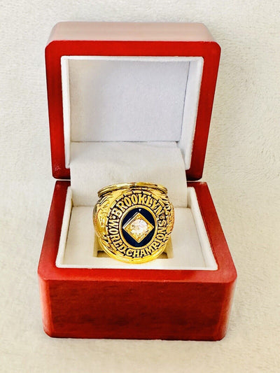 1955 Brooklyn Dodgers World Series Ring W Box,  SHIP - EB Sports Champion's Cache