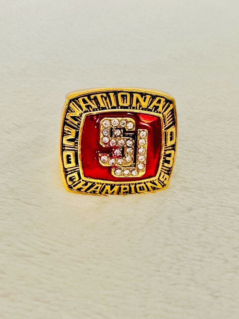 2003 Syracuse Orangemen National Champions Championship Ring W Box, US SHIP - EB Sports Champion's Cache