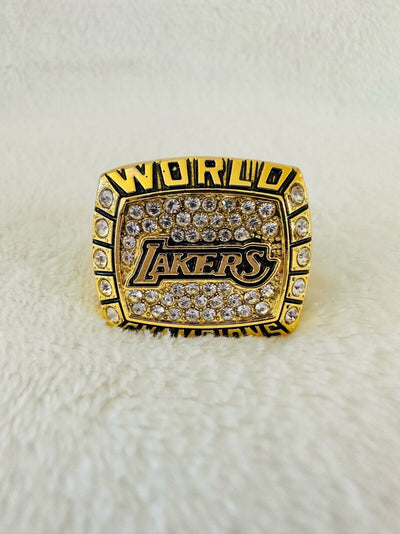 2000 Los Angeles Lakers NBA Championship Replica Ring,  SHIP - EB Sports Champion's Cache