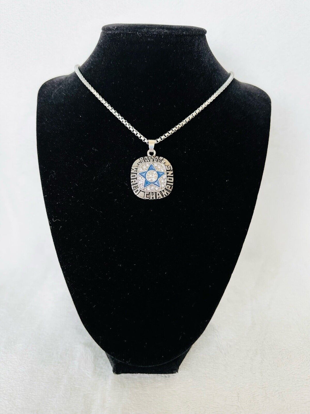 1971 Dallas Cowboys Championship Super Bowl Pendant Necklace, US SHIP - EB Sports Champion's Cache