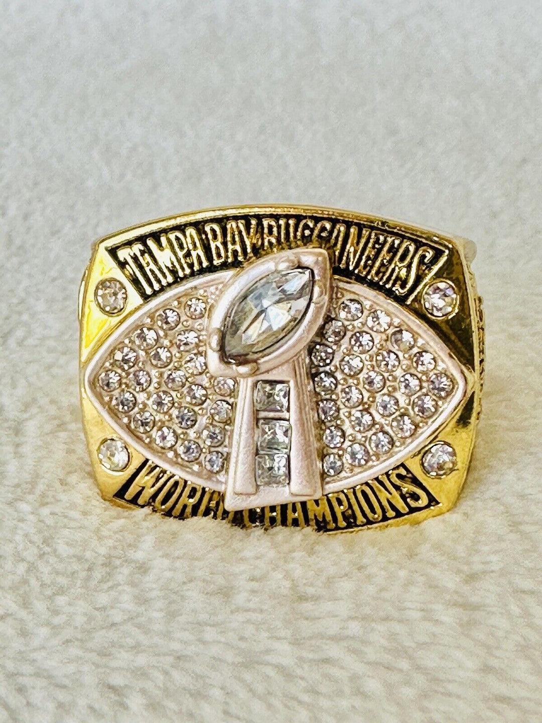 2002 Tampa Bay Buccaneers Ring - Super Bowl Championship Replica,  SHIP - EB Sports Champion's Cache