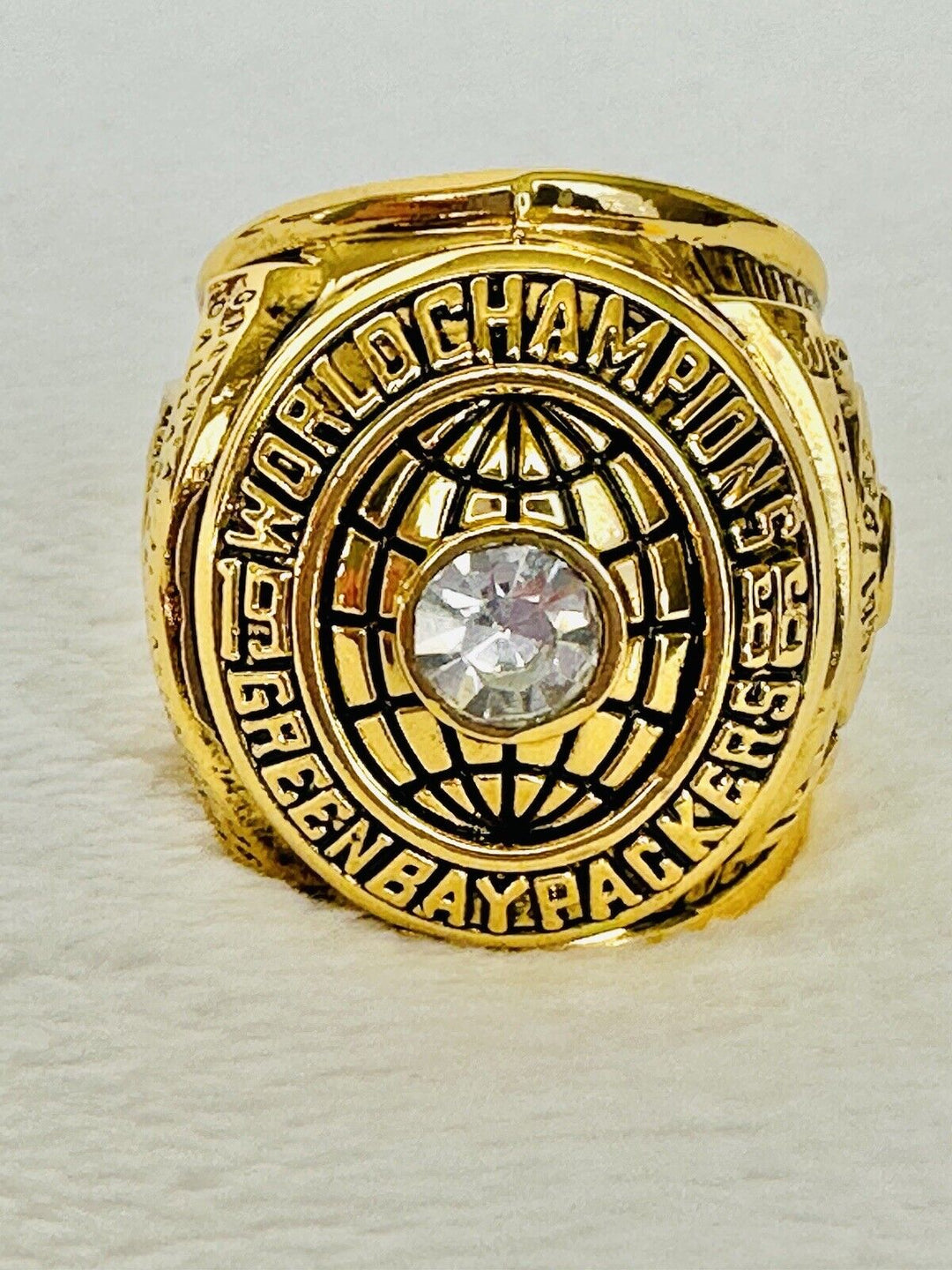 1966 Green Bay Packers Championship Replica Ring W Box, US SHIP - EB Sports Champion's Cache