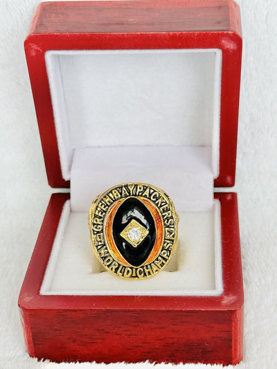 1962 Green Bay Packers Championship Replica Ring W Box, US SHIP - EB Sports Champion's Cache